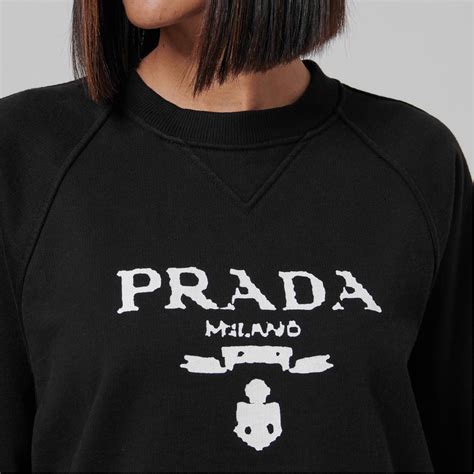 prada sweatshirt women's.